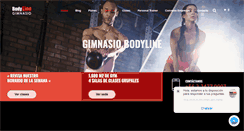 Desktop Screenshot of bodyline.cl