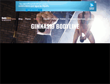 Tablet Screenshot of bodyline.cl